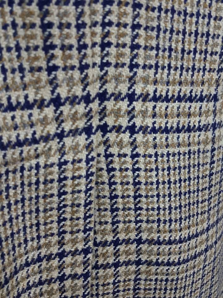 Aquascutum Made In ENGLAND Houndstooth Pure Cashmere Woven Coat Size US M / EU 48-50 / 2 - 17 Thumbnail