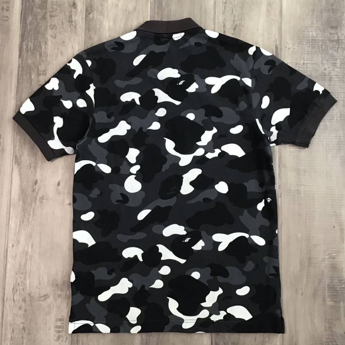 Bape 💫Glow in the dark💫 BAPE City camo polo shirt a bathing ape Size US M / EU 48-50 / 2 - 4 Thumbnail