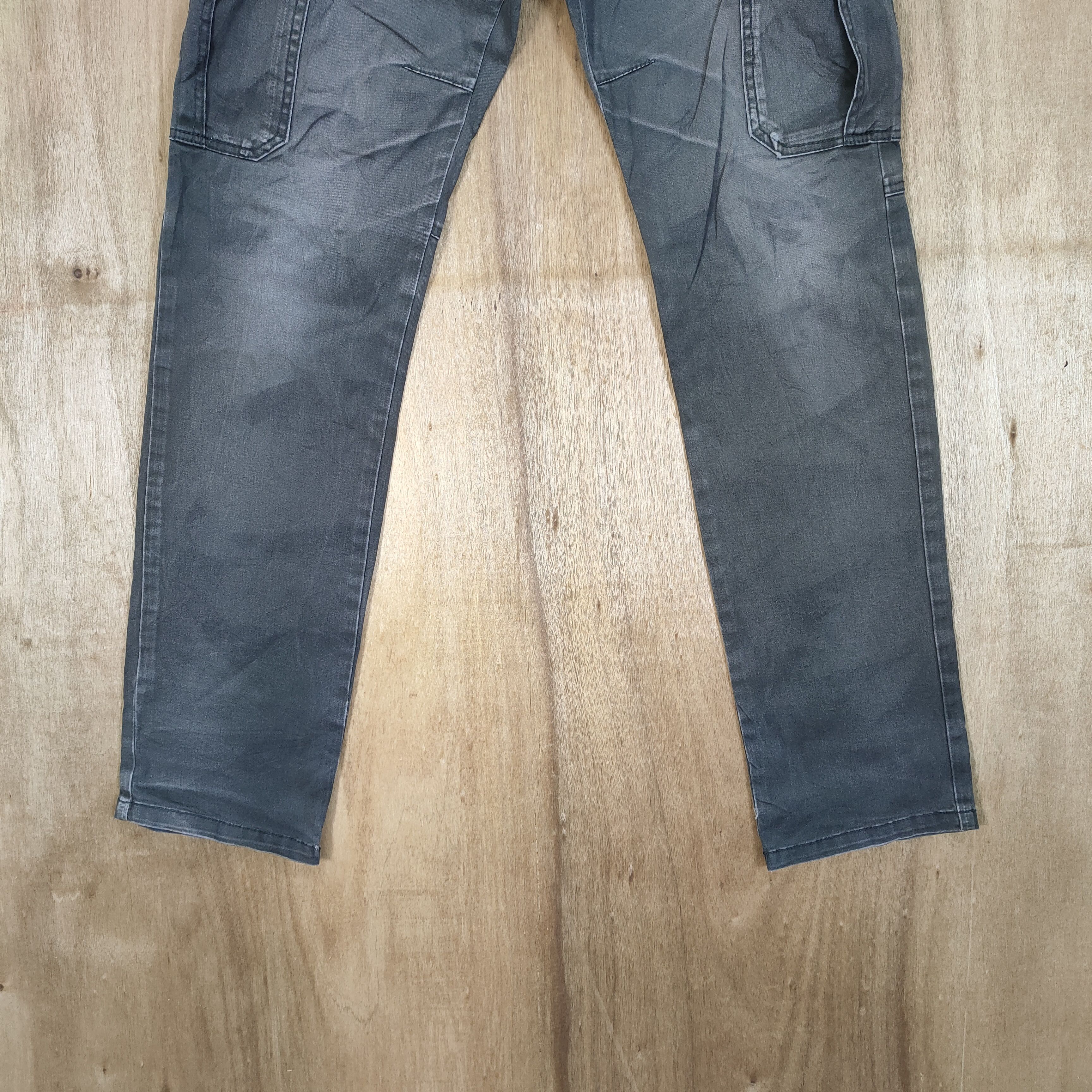 Japanese Brand VINTAGE SEMANTIC DESIGN SUN FADED CARGO PANTS Size US 30 / EU 46 - 3 Thumbnail