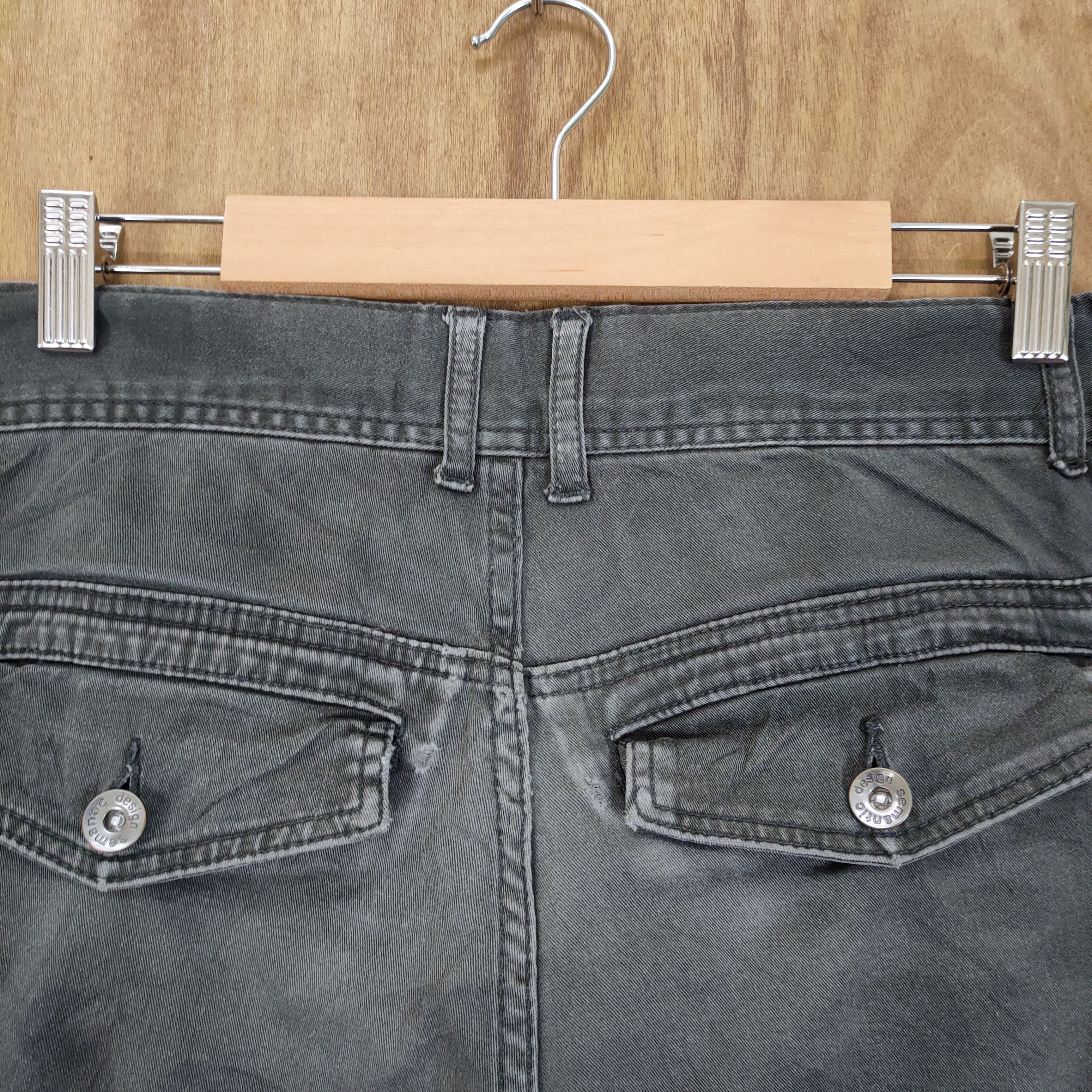 Japanese Brand VINTAGE SEMANTIC DESIGN SUN FADED CARGO PANTS Size US 30 / EU 46 - 12 Thumbnail