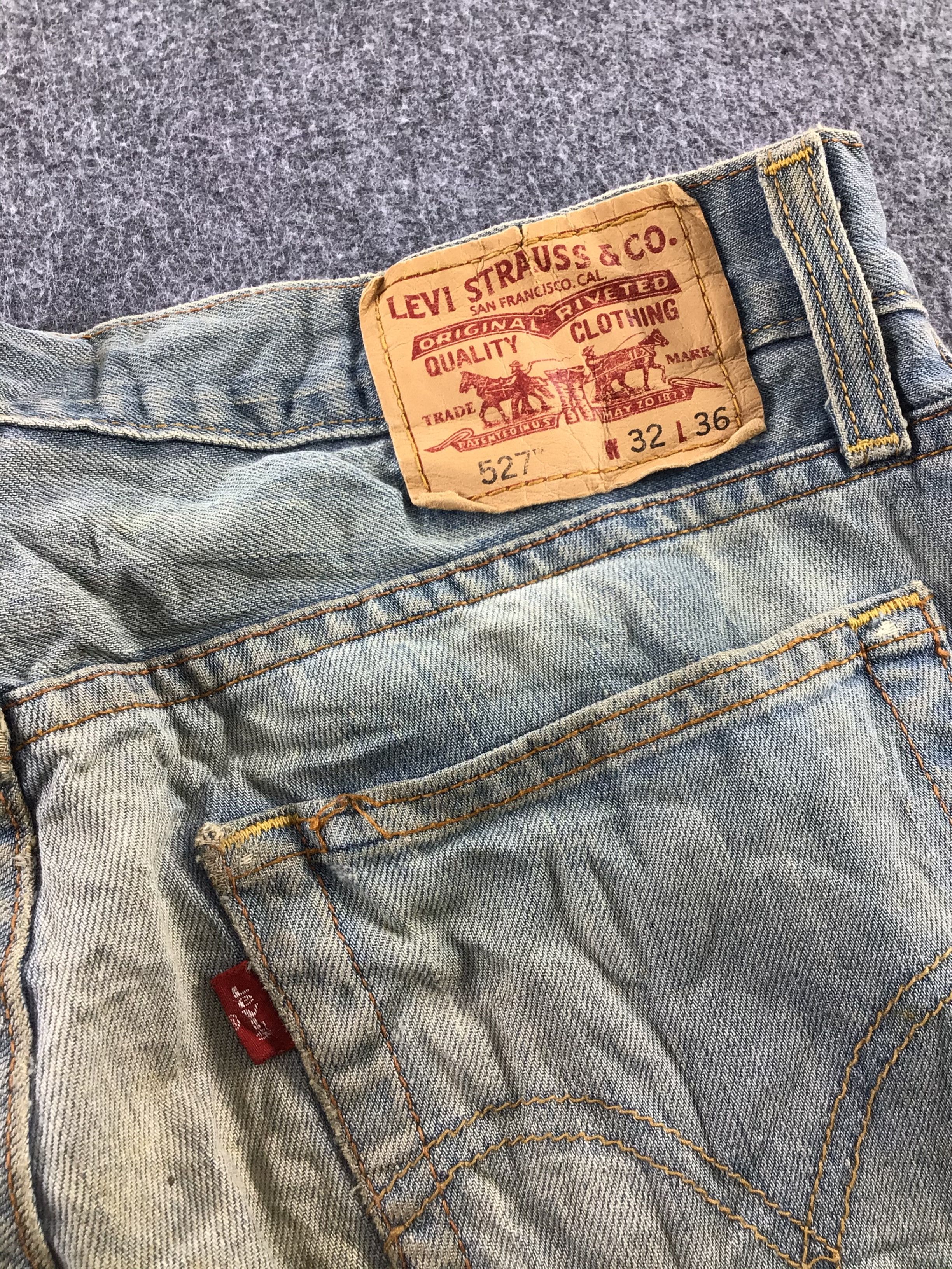 Levi's Vintage Levis 527 Flare Jeans-JM249 Size US 34 / EU 50 - 6 Thumbnail