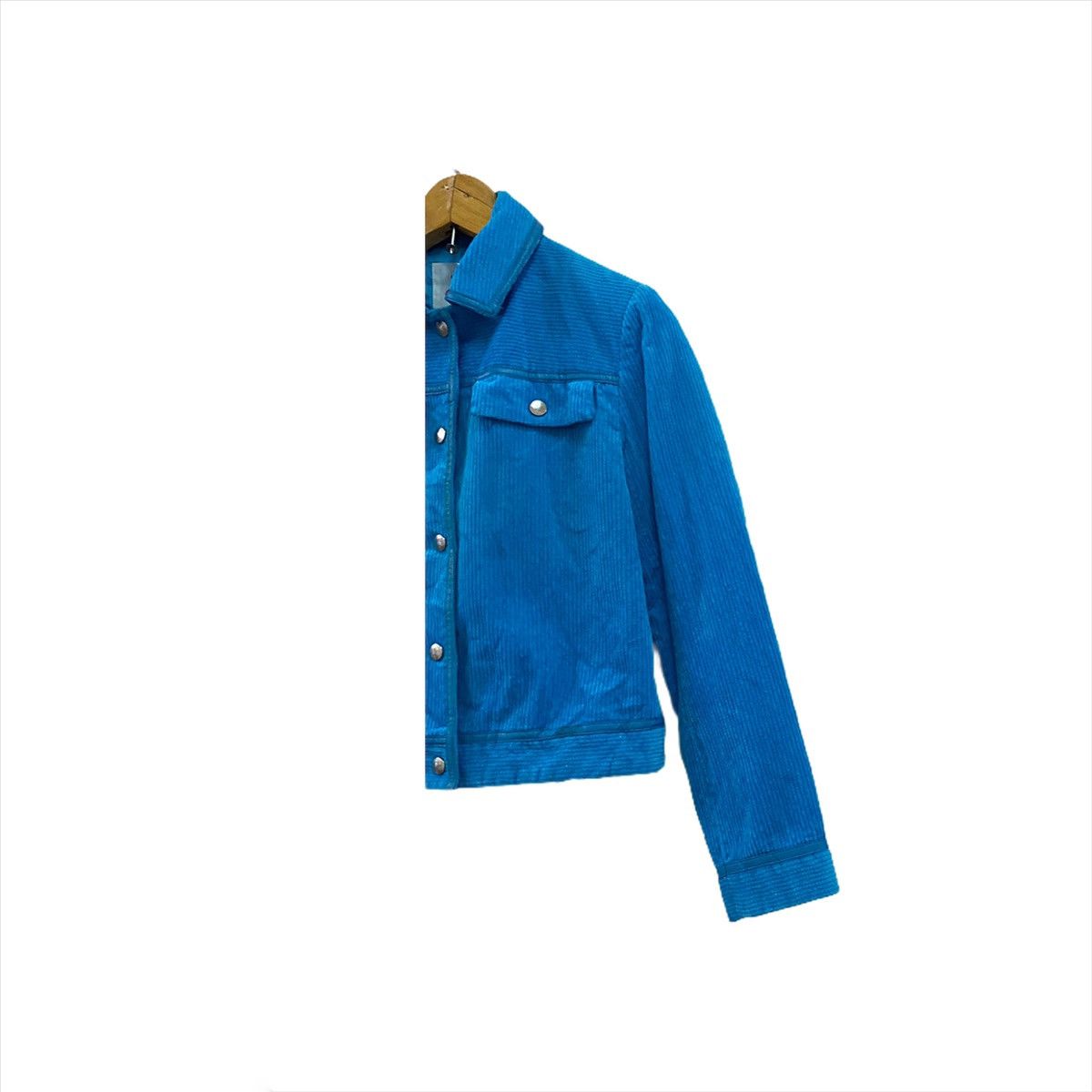 Courreges × Japanese Brand COURREGES HOMME CORDUROY BUTTON JACKET Size S / US 4 / IT 40 - 5 Thumbnail