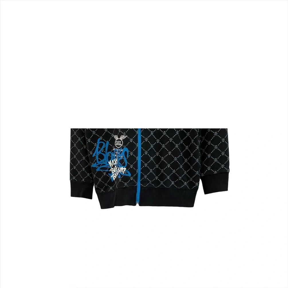 Japanese Brand × Seditionaries ALL OVER PRINTED CROSS BONE SKULL HOODIE SWEATSHIRT Size US S / EU 44-46 / 1 - 4 Thumbnail