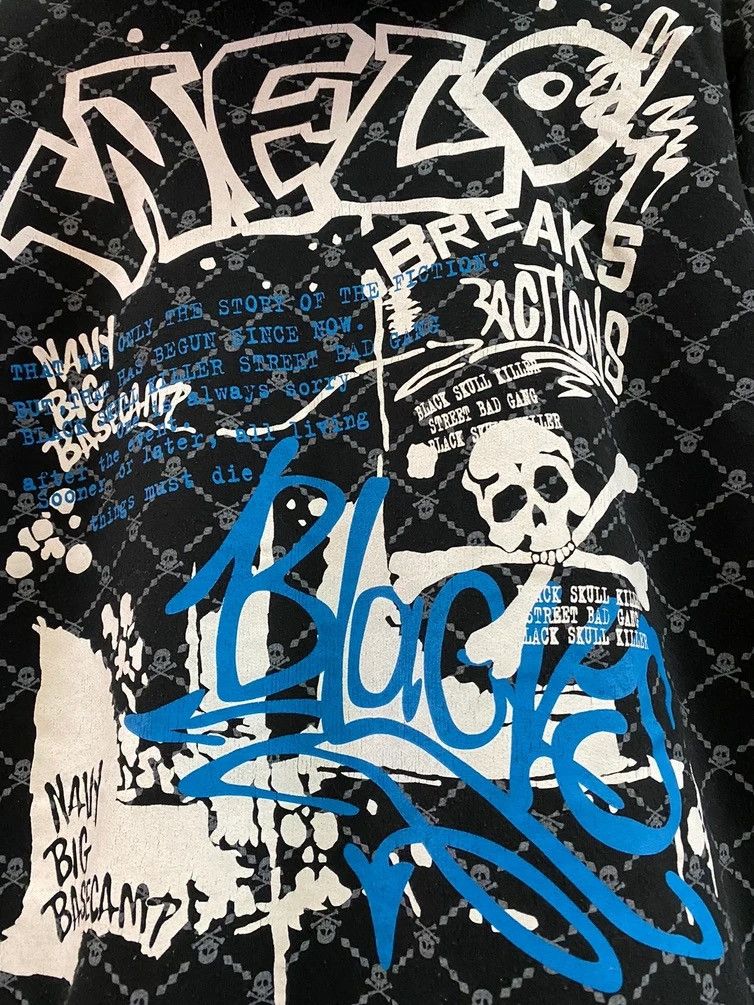 Japanese Brand × Seditionaries ALL OVER PRINTED CROSS BONE SKULL HOODIE SWEATSHIRT Size US S / EU 44-46 / 1 - 7 Thumbnail