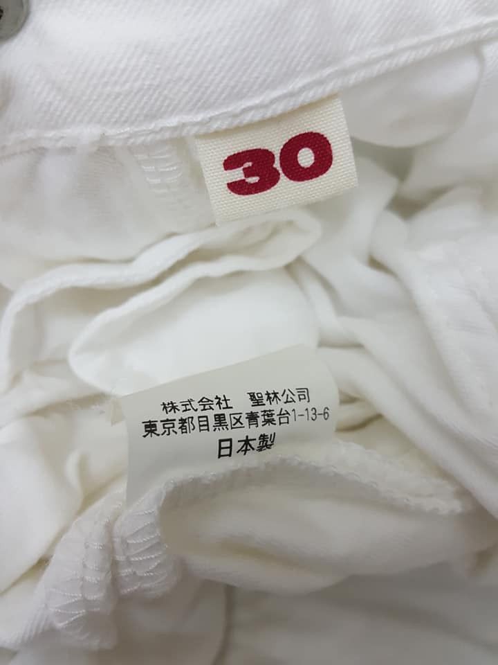 Blue Blue Japan Japan Brand HRM White Pant Size US 30 / EU 46 - 11 Thumbnail