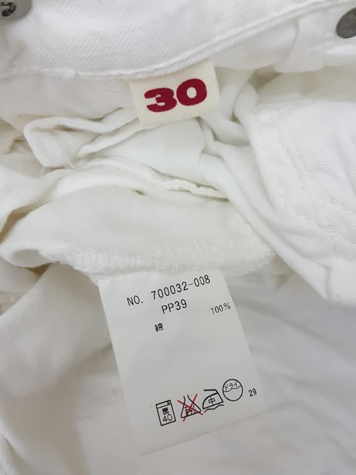 Blue Blue Japan Japan Brand HRM White Pant Size US 30 / EU 46 - 10 Thumbnail