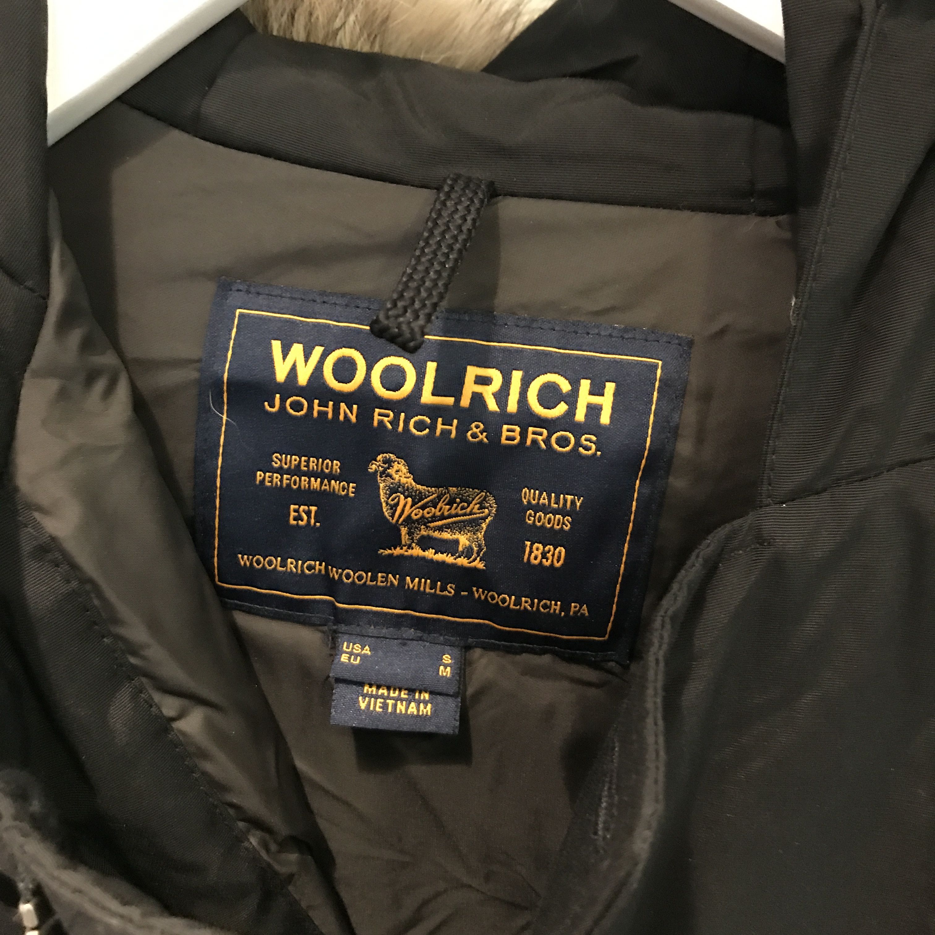 Woolrich Woolen Mills Down Polar Parka with Removable Fur Trim Size US S / EU 44-46 / 1 - 6 Thumbnail