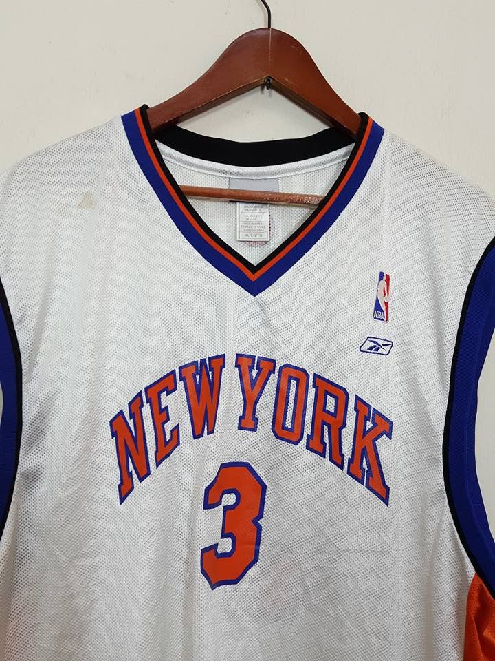 NBA × Reebok #3 'Marbury' New York Sleeveless NBA Jersey Size US XL / EU 56 / 4 - 3 Thumbnail