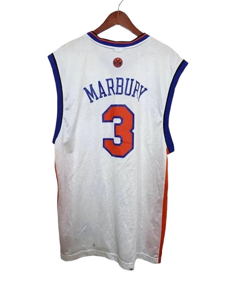 NBA × Reebok #3 'Marbury' New York Sleeveless NBA Jersey Size US XL / EU 56 / 4 - 2 Thumbnail
