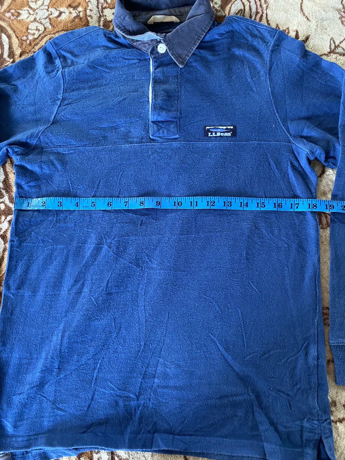 Vintage L.L Bean Polo Rugby Long Sleeve Shirt