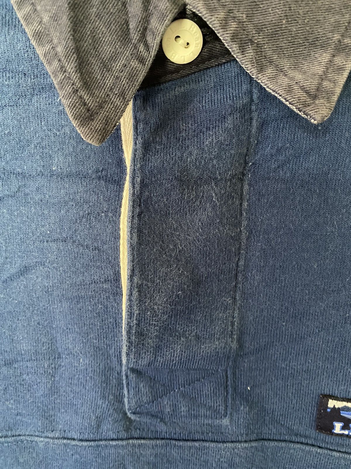 Vintage L.L Bean Polo Rugby Long Sleeve Shirt