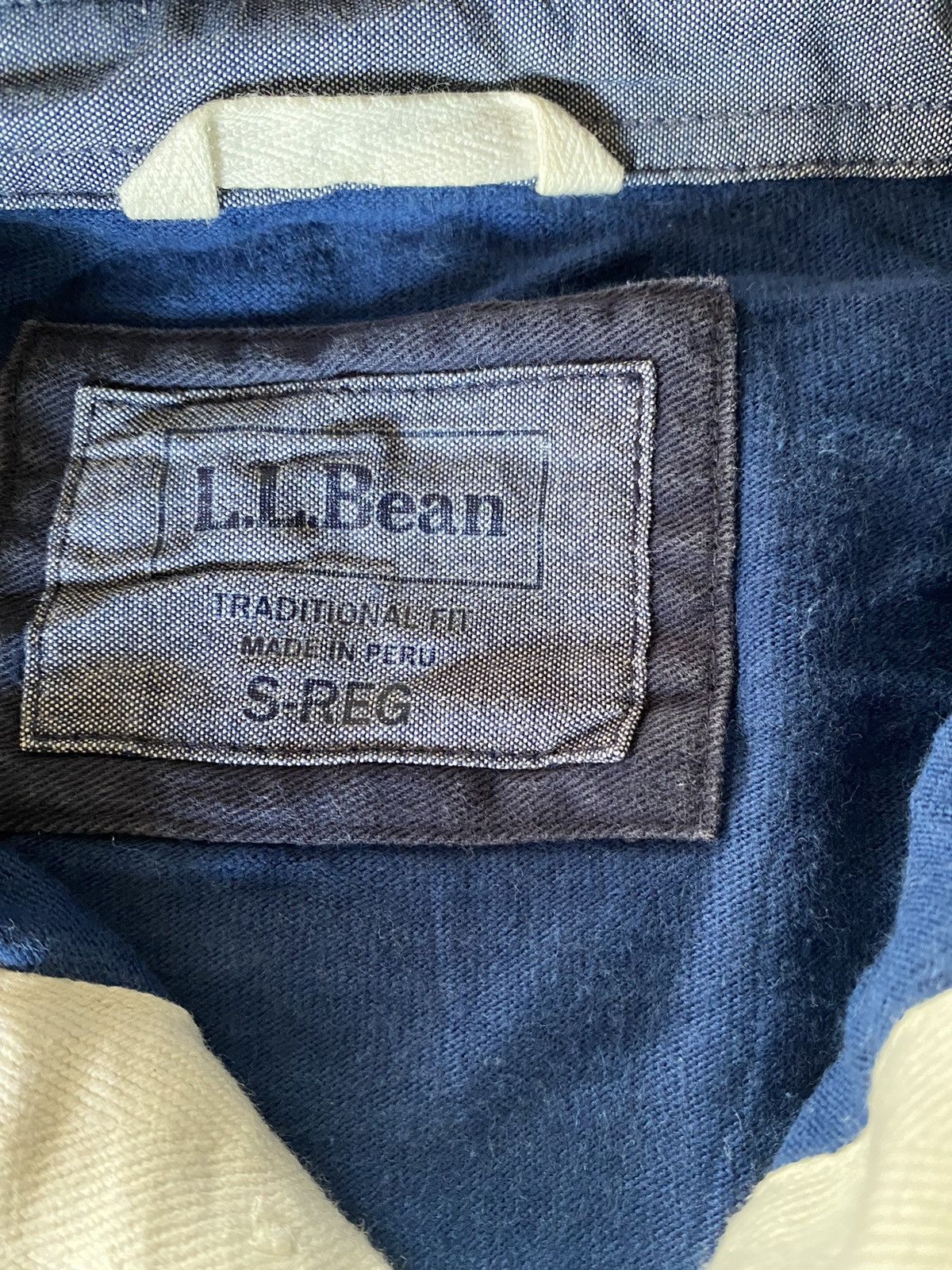 Vintage L.L Bean Polo Rugby Long Sleeve Shirt