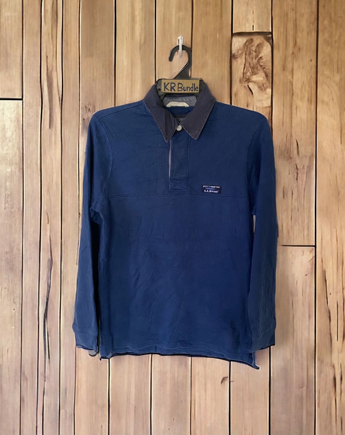 Vintage L.L Bean Polo Rugby Long Sleeve Shirt