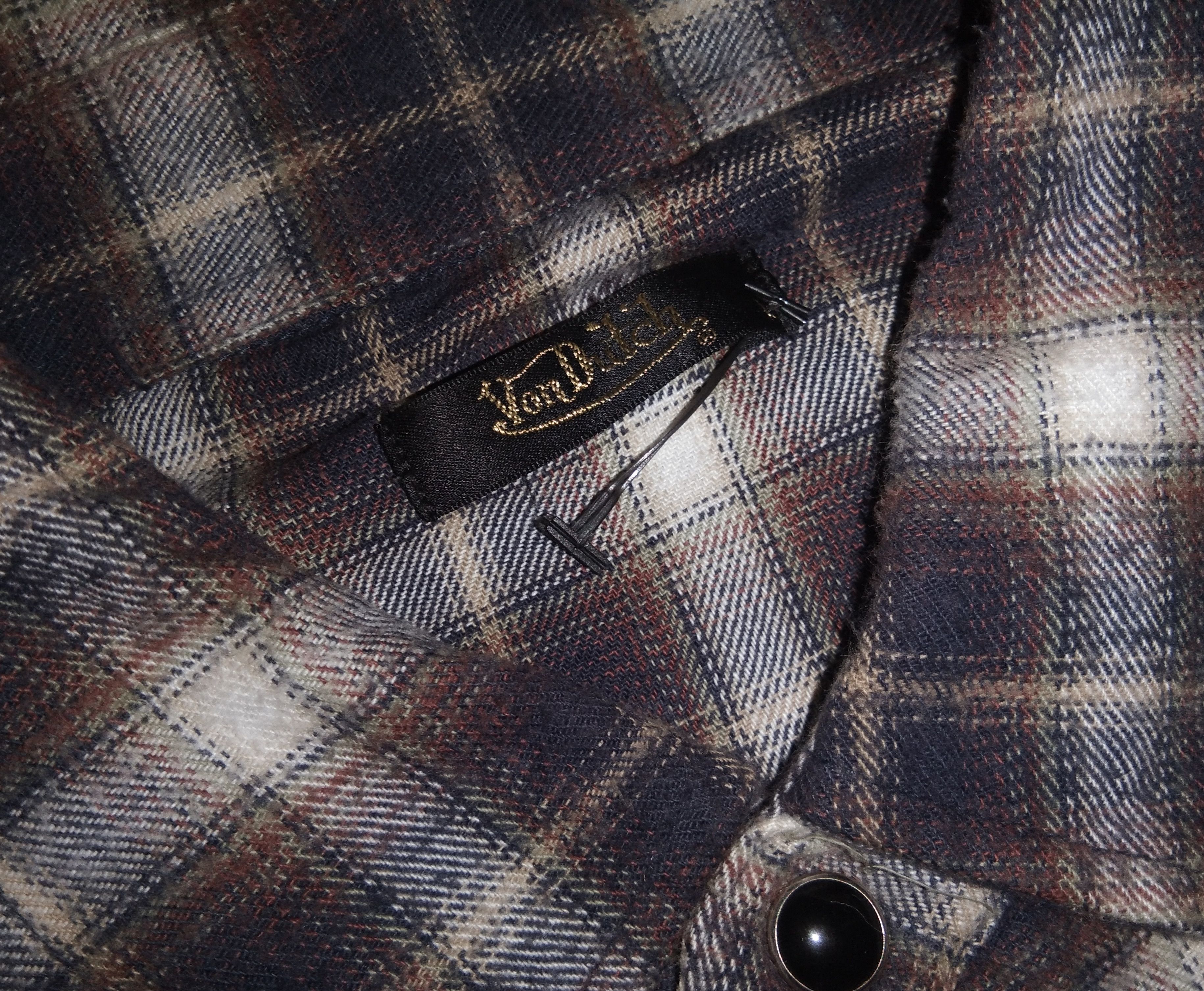 Von Dutch Von Dutch Western Plaid Pearl button flannel shirt 🤠🇺🇸 Size US L / EU 52-54 / 3 - 5 Thumbnail