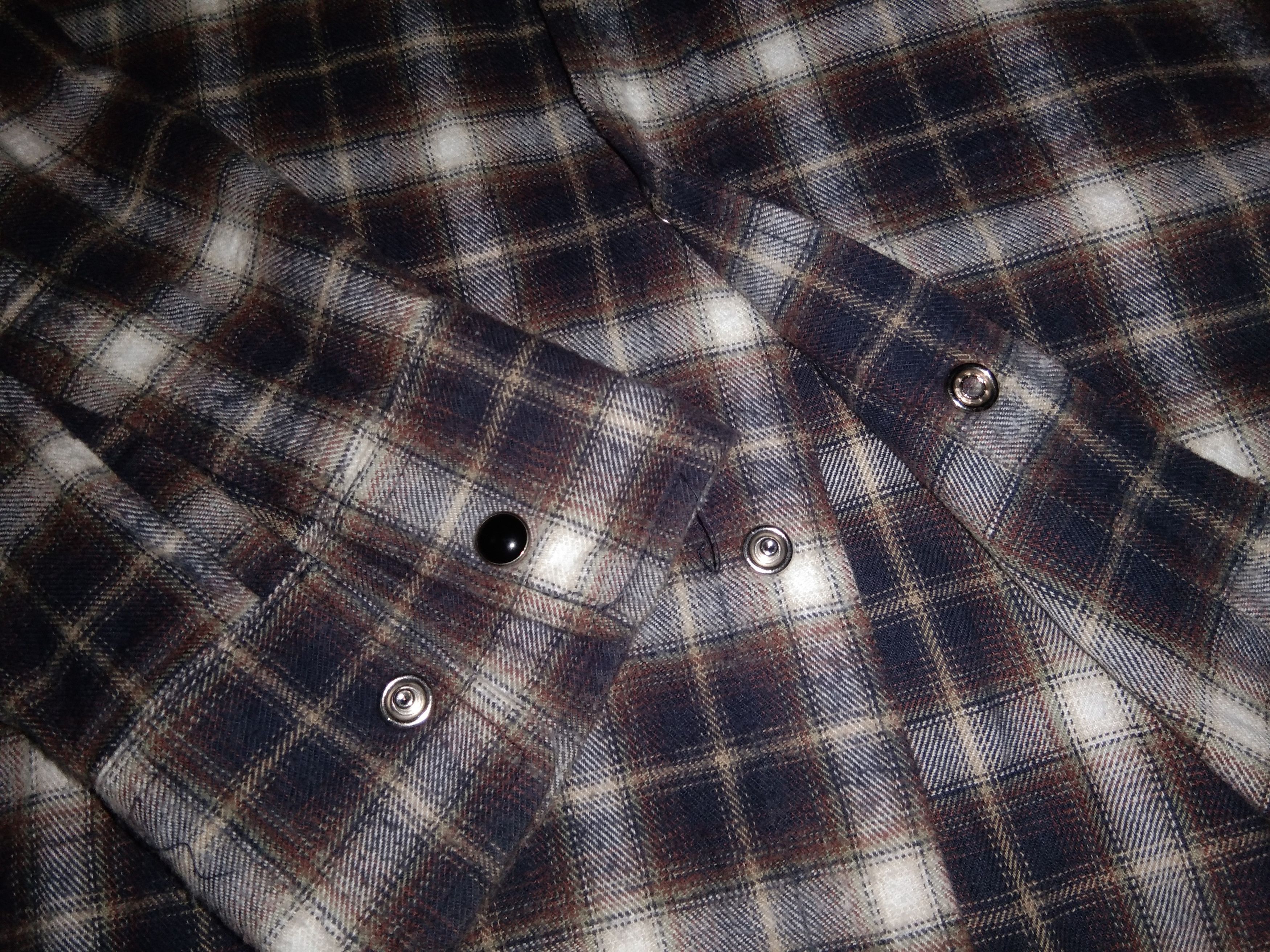 Von Dutch Von Dutch Western Plaid Pearl button flannel shirt 🤠🇺🇸 Size US L / EU 52-54 / 3 - 6 Thumbnail