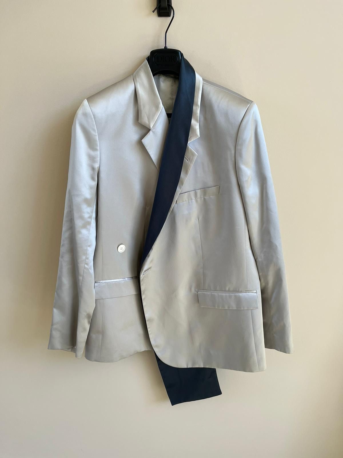 Dior Scarf Attache Blazer in Ivory Size US M / EU 48-50 / 2 - 2 Thumbnail