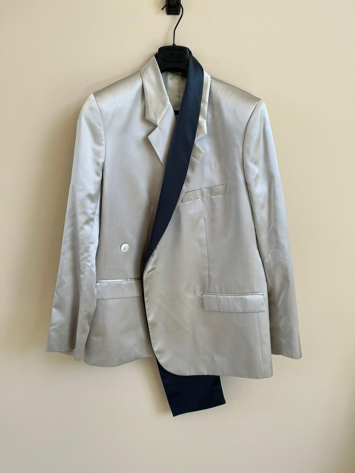 Dior Scarf Attache Blazer in Ivory Size US M / EU 48-50 / 2 - 1 Thumbnail