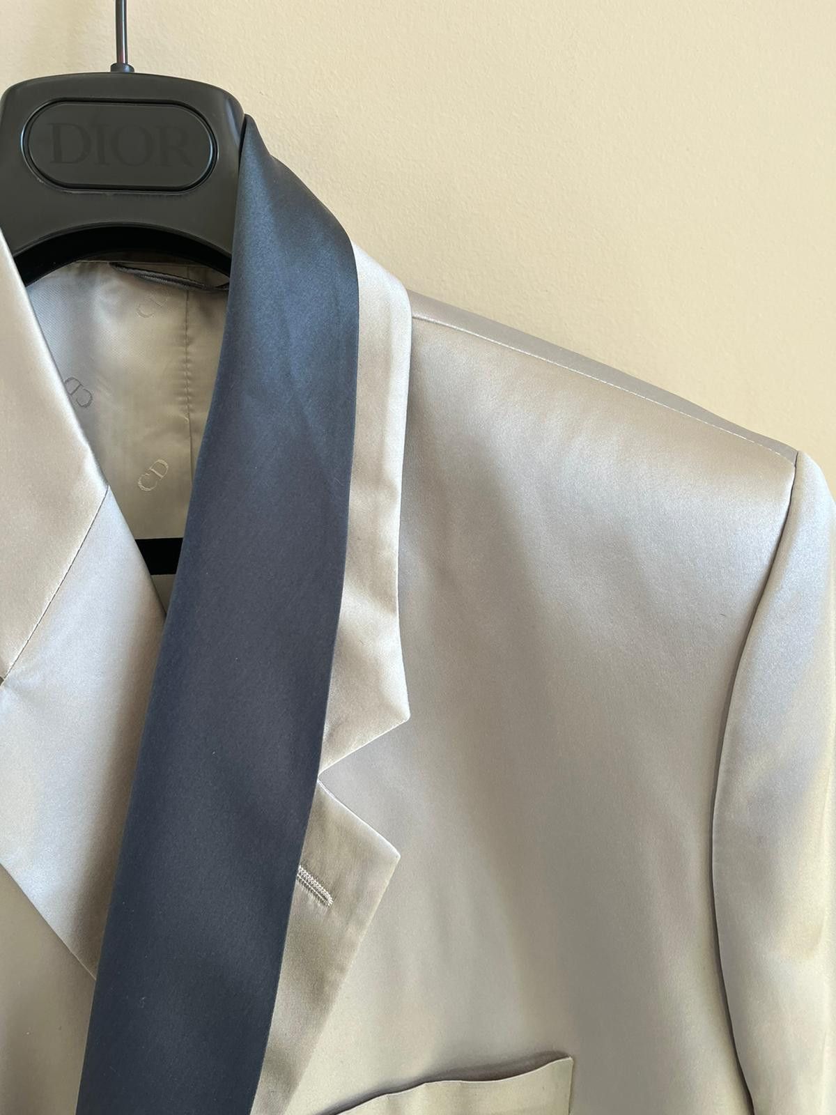 Dior Scarf Attache Blazer in Ivory Size US M / EU 48-50 / 2 - 6 Thumbnail
