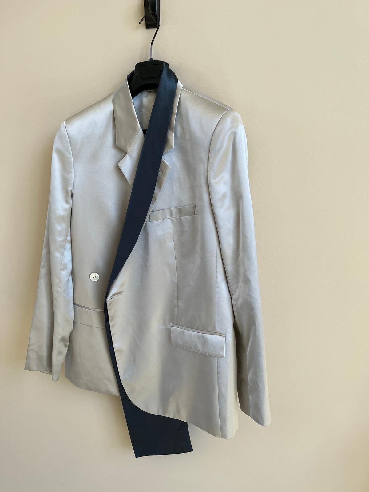Dior Scarf Attache Blazer in Ivory Size US M / EU 48-50 / 2 - 9 Thumbnail