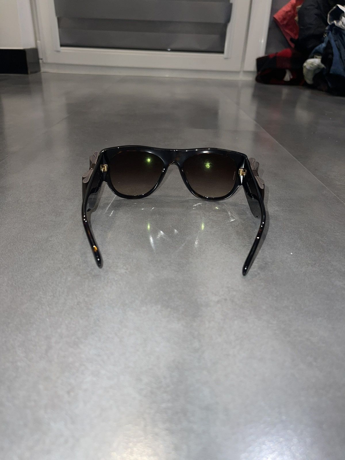 Chanel Chanel 5276-Q C.714/S5 Black Tiger Sunglasses Size ONE SIZE - 8 Thumbnail