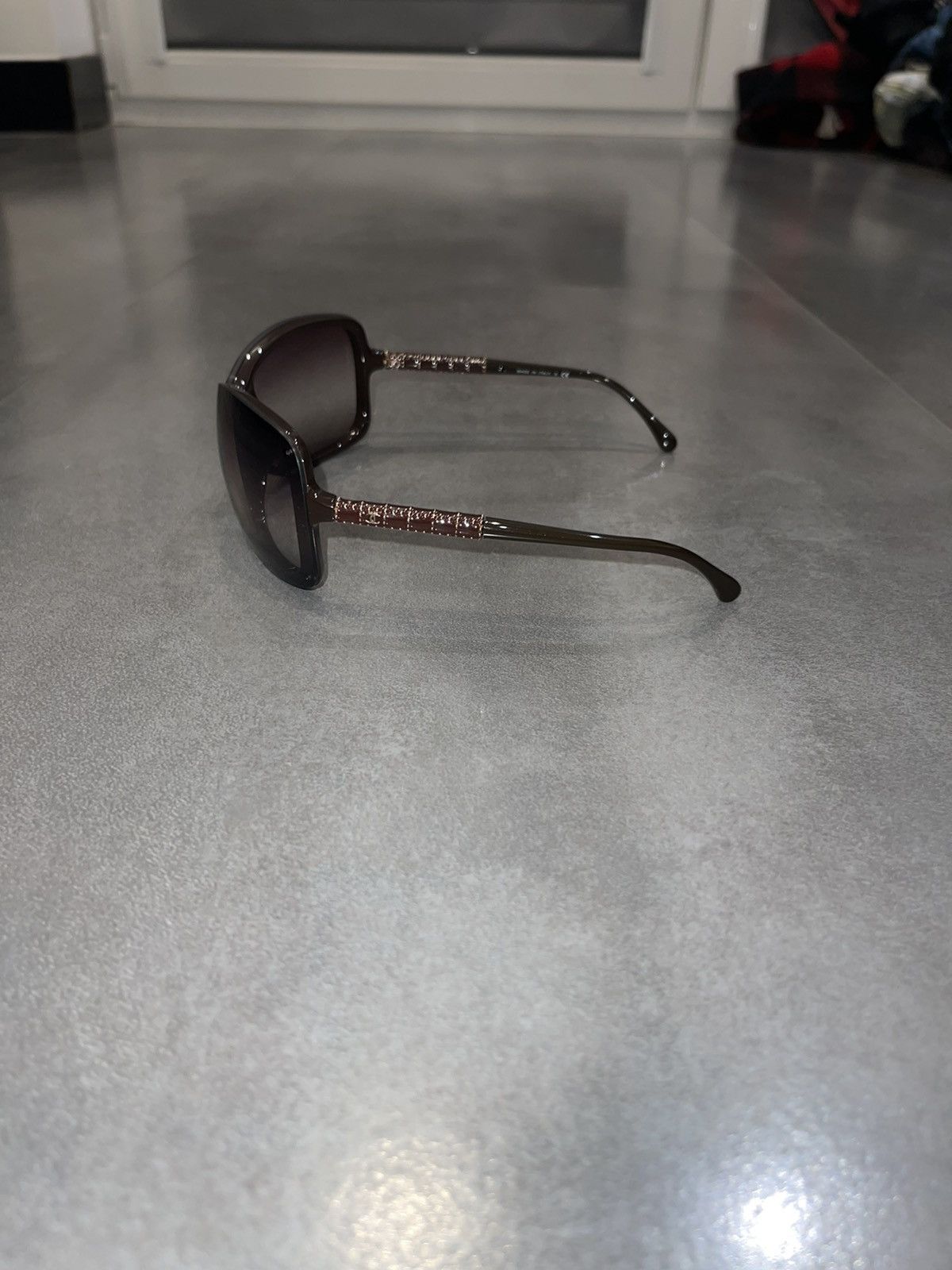 Chanel Chanel 6036 C.638/43 Brown Shield Sunglasses Size ONE SIZE - 5 Thumbnail