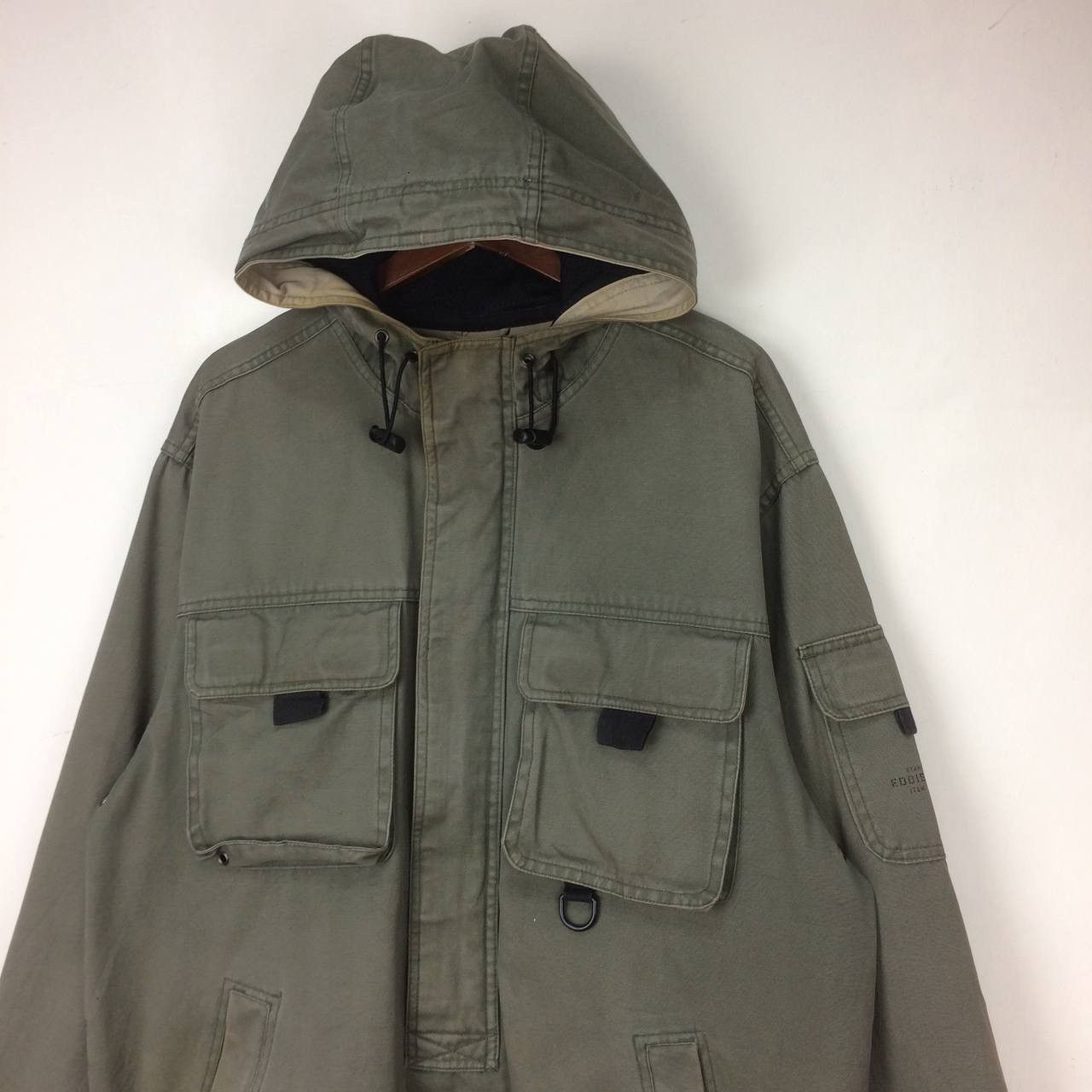 Eddie Bauer Vintage Eddie Bauer Hunting SURVIVAL JACKET canvas 4 pockets Size US L / EU 52-54 / 3 - 4 Thumbnail
