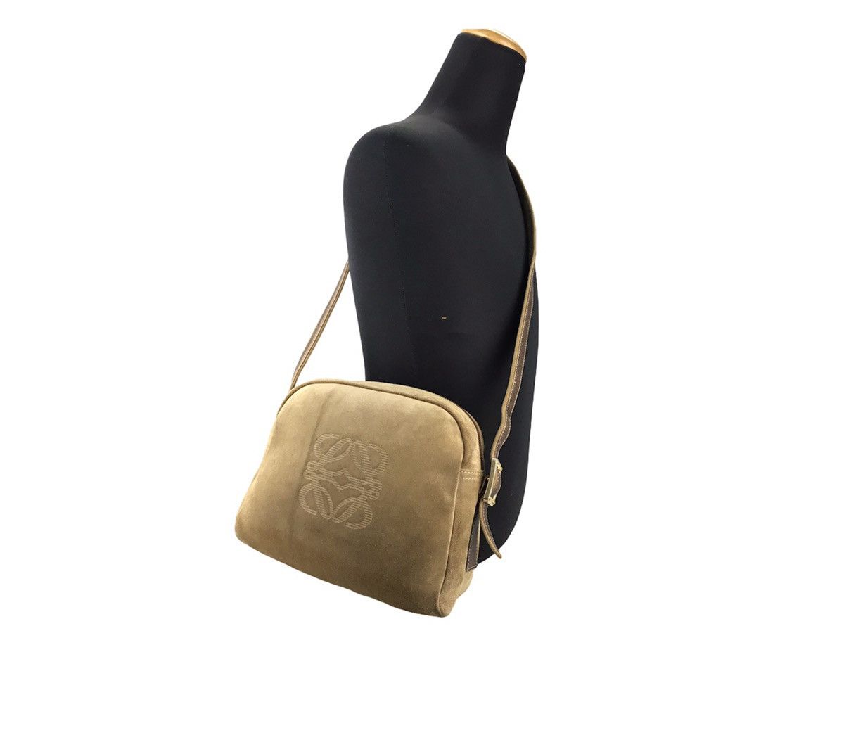 Loewe ❌Last Drop❌ 🔥hot 🔥Vintage Loewe Suede Leather Shoulderbag Size ONE SIZE - 4 Thumbnail