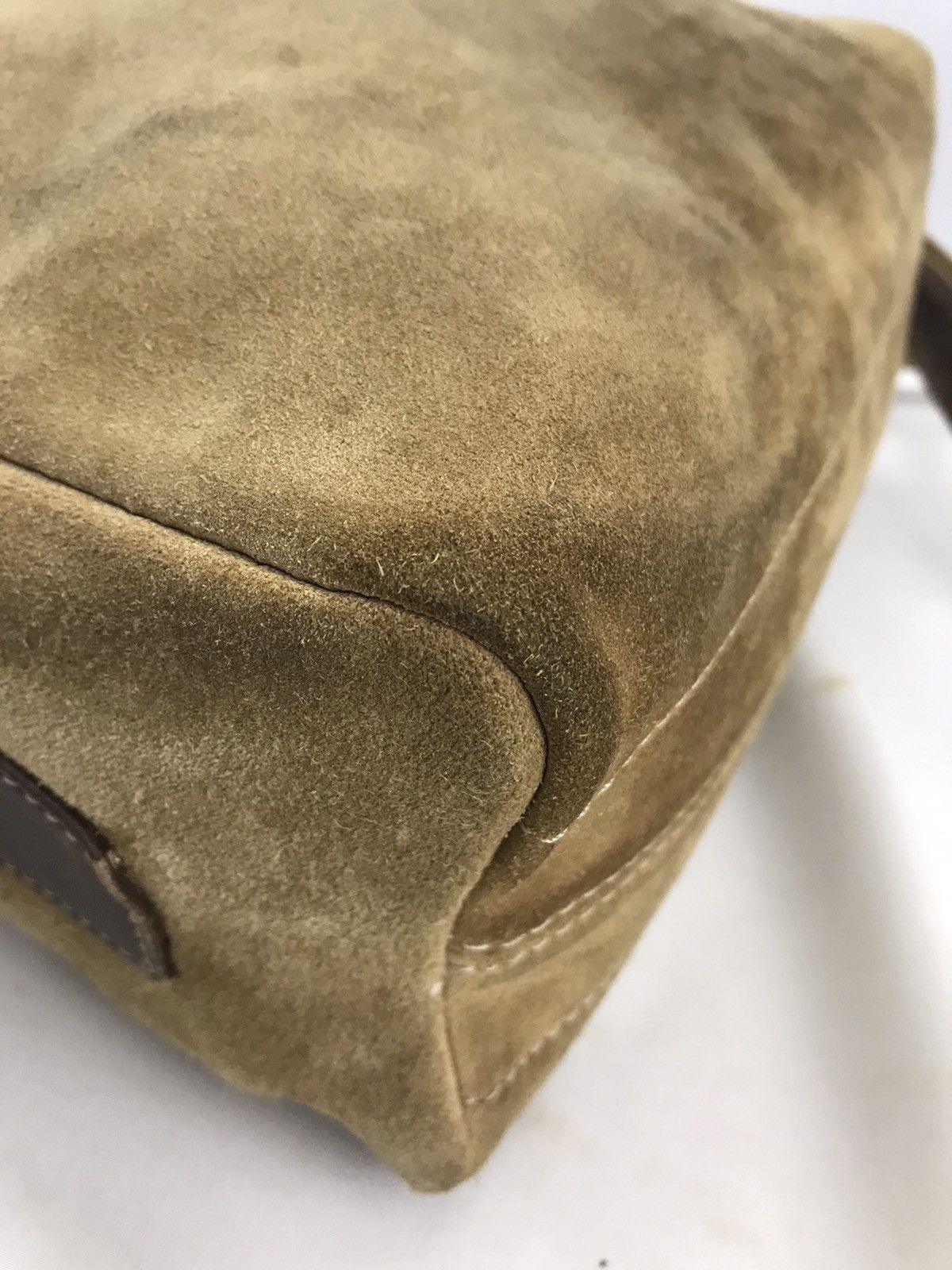 Loewe ❌Last Drop❌ 🔥hot 🔥Vintage Loewe Suede Leather Shoulderbag Size ONE SIZE - 13 Thumbnail