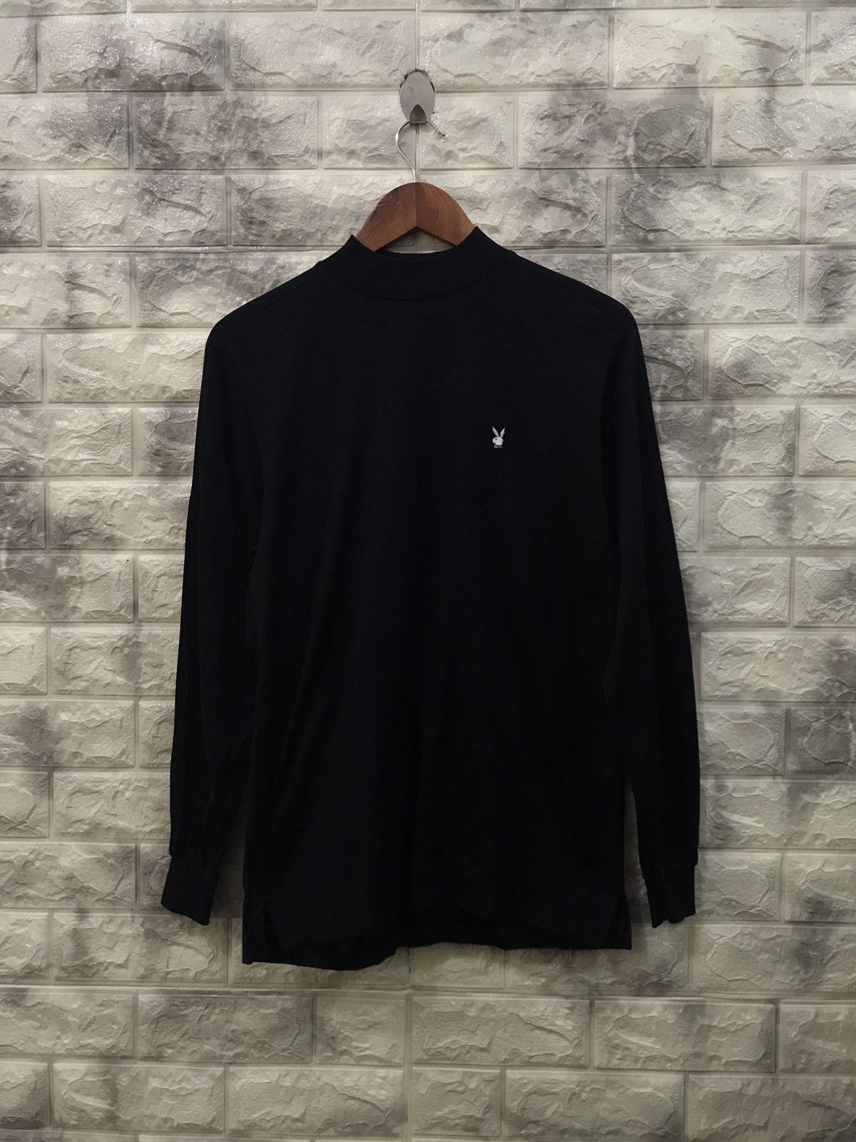 Playboy Vintage Playboy Highneck shirt Size US M / EU 48-50 / 2 - 2 Thumbnail