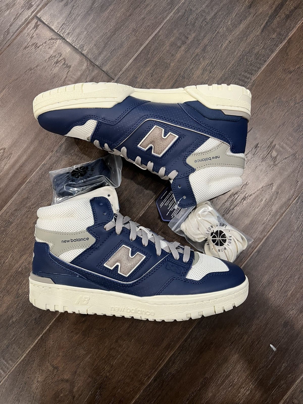 Aime Leon Dore x New Balance 650R navy