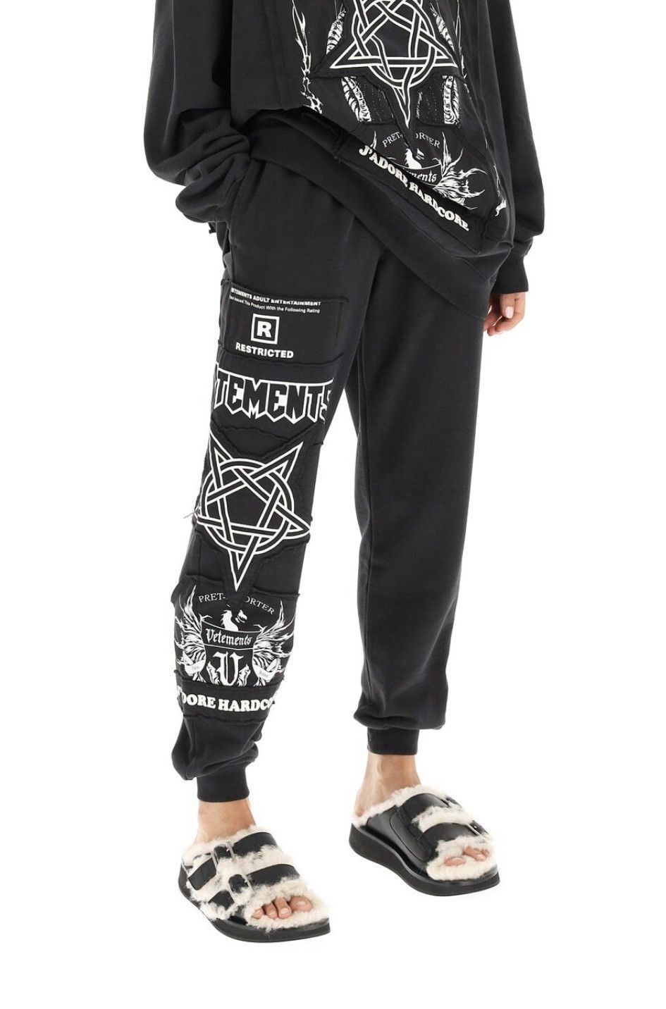 Vetements Vetements Hardcore Logo Sweatpants Size US 32 / EU 48 - 3 Thumbnail
