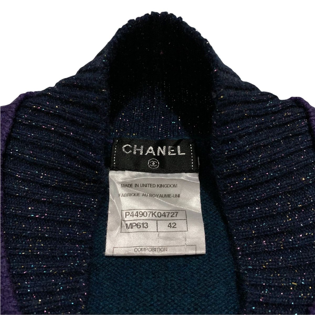 Chanel Chanel multicolor lurex knit sweater Size M / US 6-8 / IT 42-44 - 8 Thumbnail