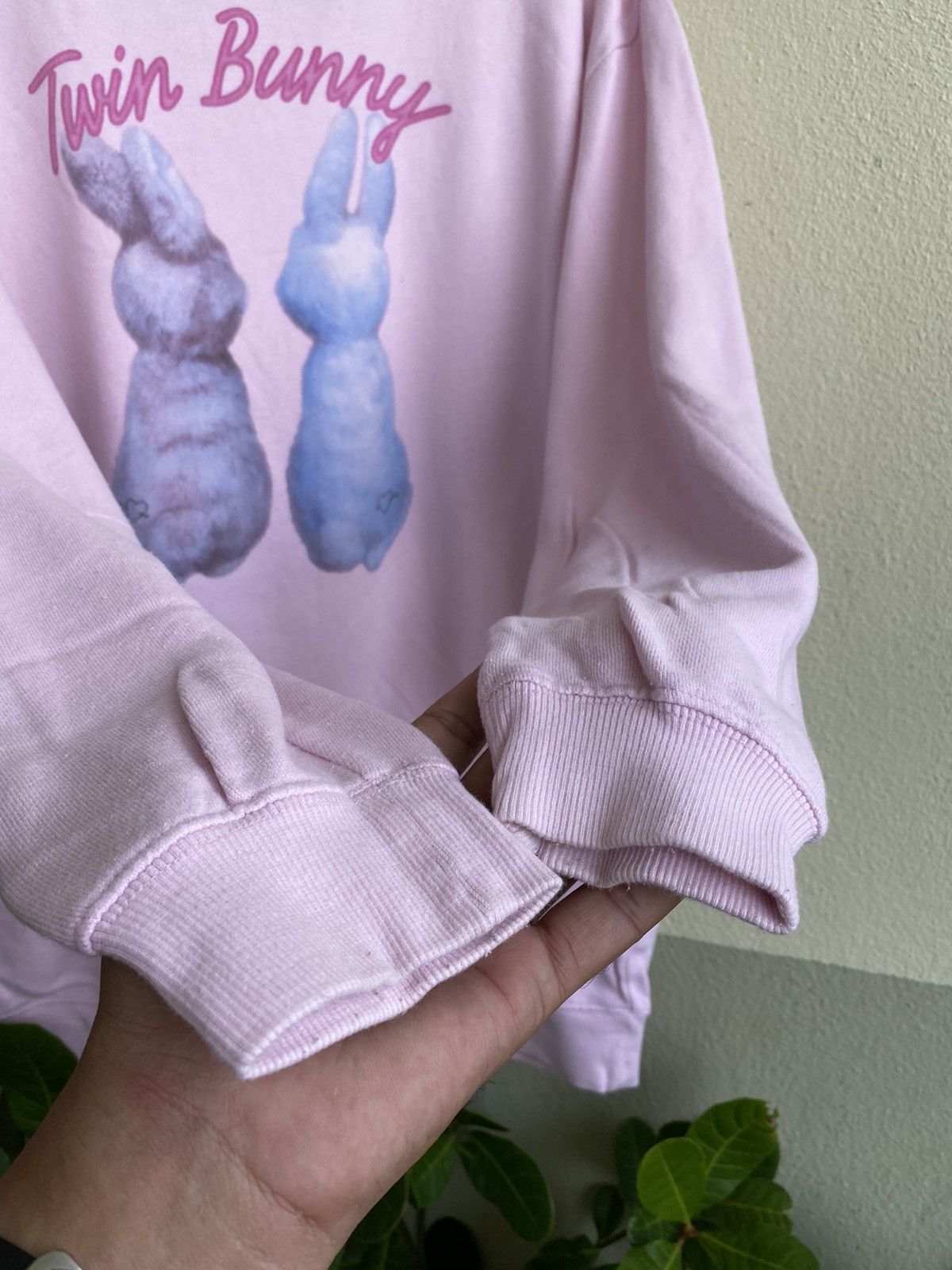 Japanese Brand Candy Stripper Twin Banny sweater Size US M / EU 48-50 / 2 - 4 Thumbnail