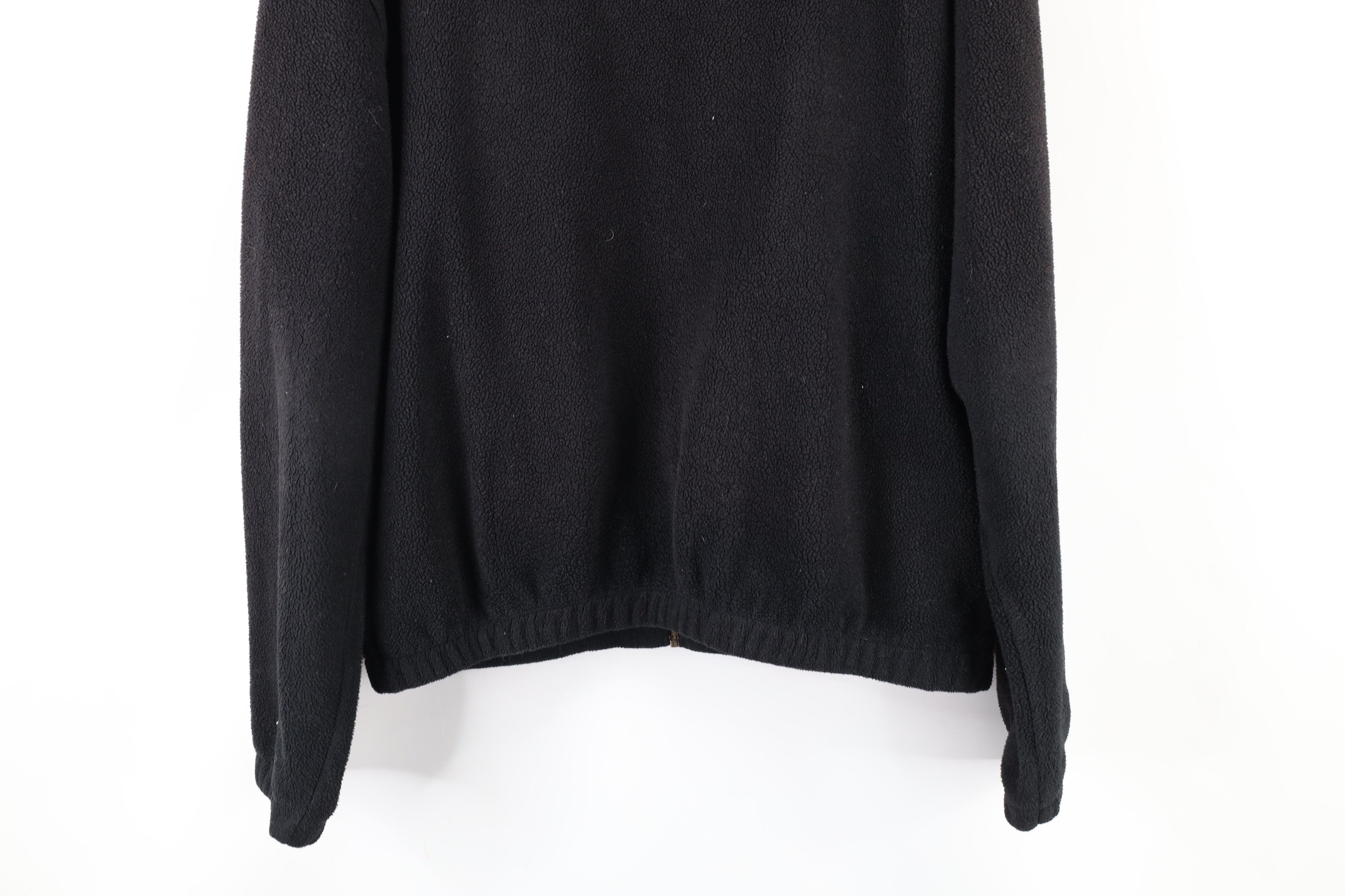 Ralph Lauren × Vintage Vintage 90s Ralph Lauren Fleece Full Zip Bomber Jacket Black Size US S / EU 44-46 / 1 - 13 Thumbnail