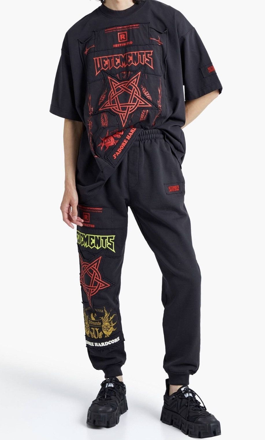 Vetements Vetements Hardcore Logo Sweatpants Size US 32 / EU 48 - 3 Thumbnail