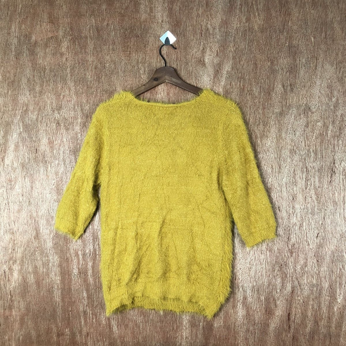 Homespun Knitwear × Japanese Brand HK Works London Shag Shaggy Fur Mohair Knitwear #6599 Size M / US 6-8 / IT 42-44 - 9 Thumbnail