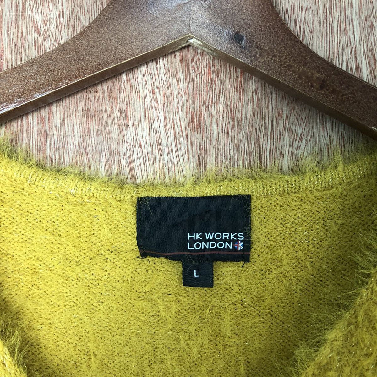 Homespun Knitwear × Japanese Brand HK Works London Shag Shaggy Fur Mohair Knitwear #6599 Size M / US 6-8 / IT 42-44 - 7 Thumbnail