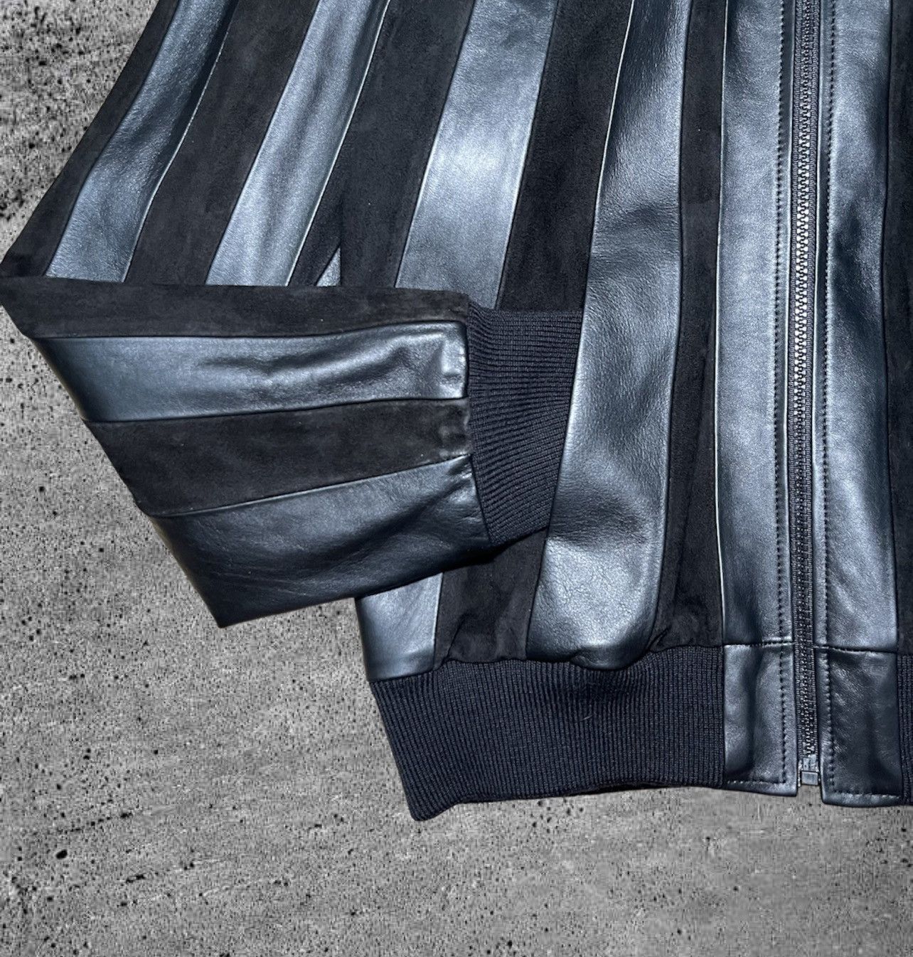 Celine × Hedi Slimane CELINE BY HEDI SLIMANE “SS20 ‘RAYURES’ LEATHER BLOUSON” Size US L / EU 52-54 / 3 - 4 Thumbnail