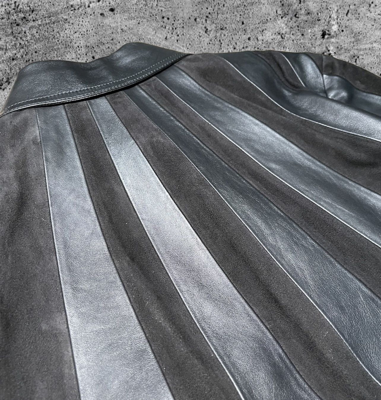 Celine × Hedi Slimane CELINE BY HEDI SLIMANE “SS20 ‘RAYURES’ LEATHER BLOUSON” Size US L / EU 52-54 / 3 - 9 Thumbnail