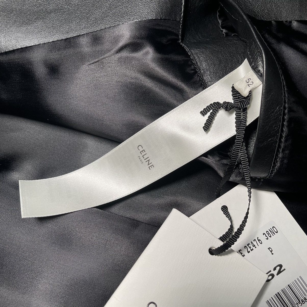 Celine × Hedi Slimane CELINE BY HEDI SLIMANE “SS20 ‘RAYURES’ LEATHER BLOUSON” Size US L / EU 52-54 / 3 - 6 Thumbnail
