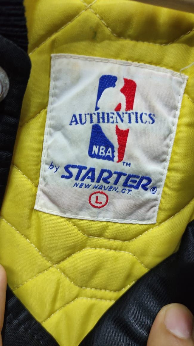 NBA Rare 80’s Lakers Starter Nylon Jacket Size US L / EU 52-54 / 3 - 8 Thumbnail