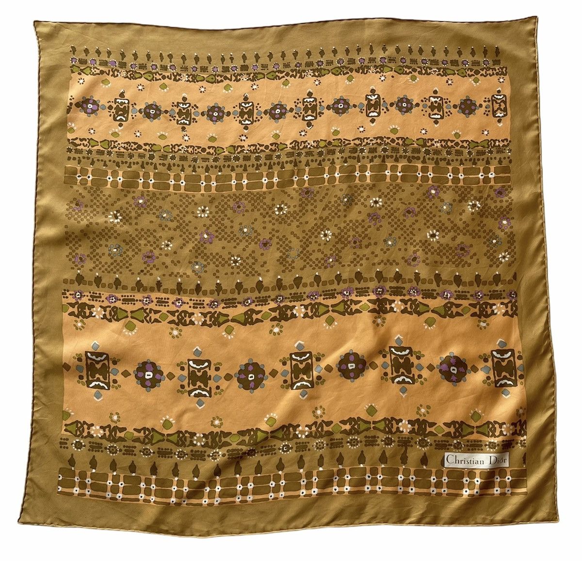 Christian Dior Monsieur CHRISTIAN DIOR 100% SILK SCARVES Size ONE SIZE - 2 Thumbnail
