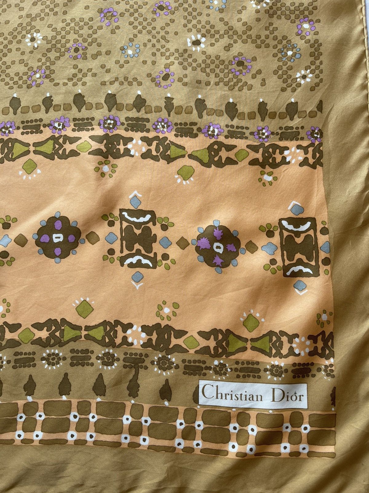 Christian Dior Monsieur CHRISTIAN DIOR 100% SILK SCARVES Size ONE SIZE - 4 Thumbnail