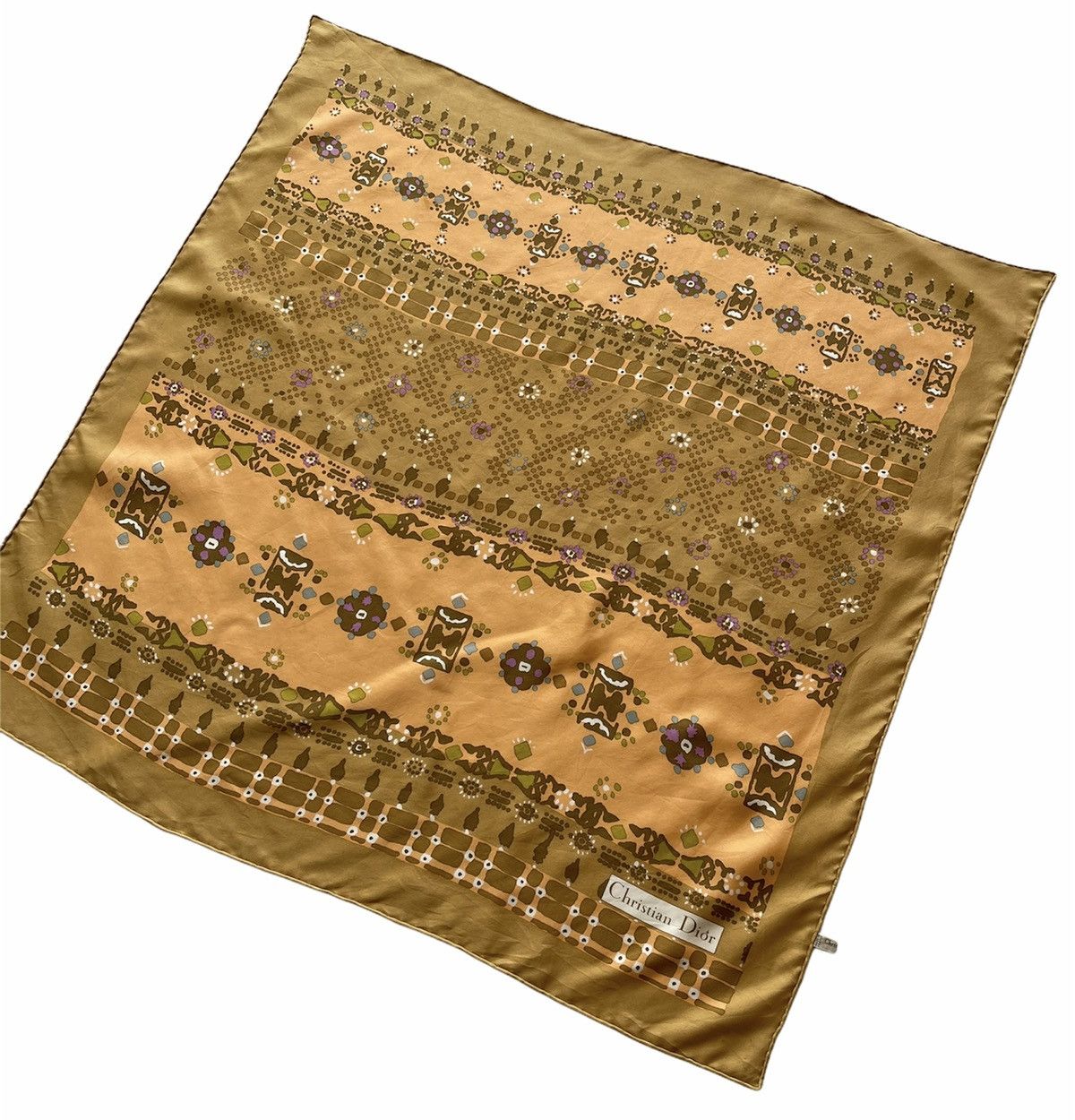 Christian Dior Monsieur CHRISTIAN DIOR 100% SILK SCARVES Size ONE SIZE - 1 Thumbnail