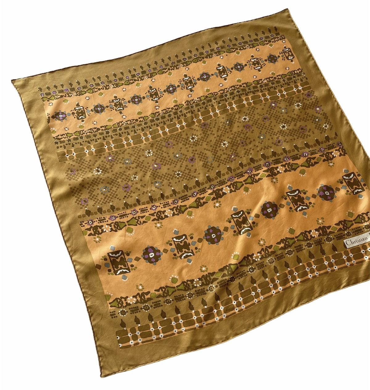 Christian Dior Monsieur CHRISTIAN DIOR 100% SILK SCARVES Size ONE SIZE - 3 Thumbnail