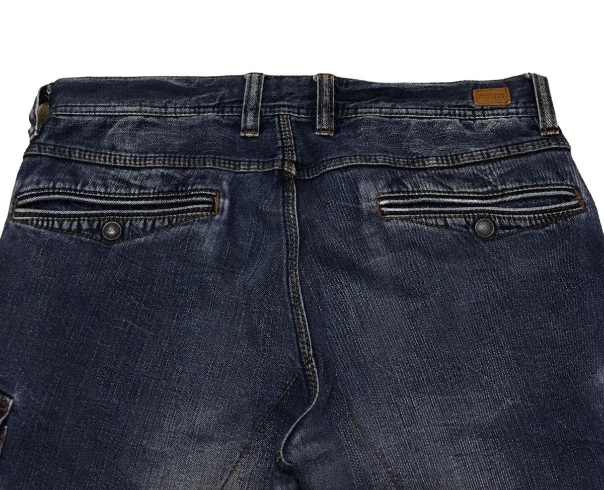Nicole Club Rare Design Vintage Nicole Club Tactical Bondage Jeans 1990s Size US 33 - 4 Thumbnail