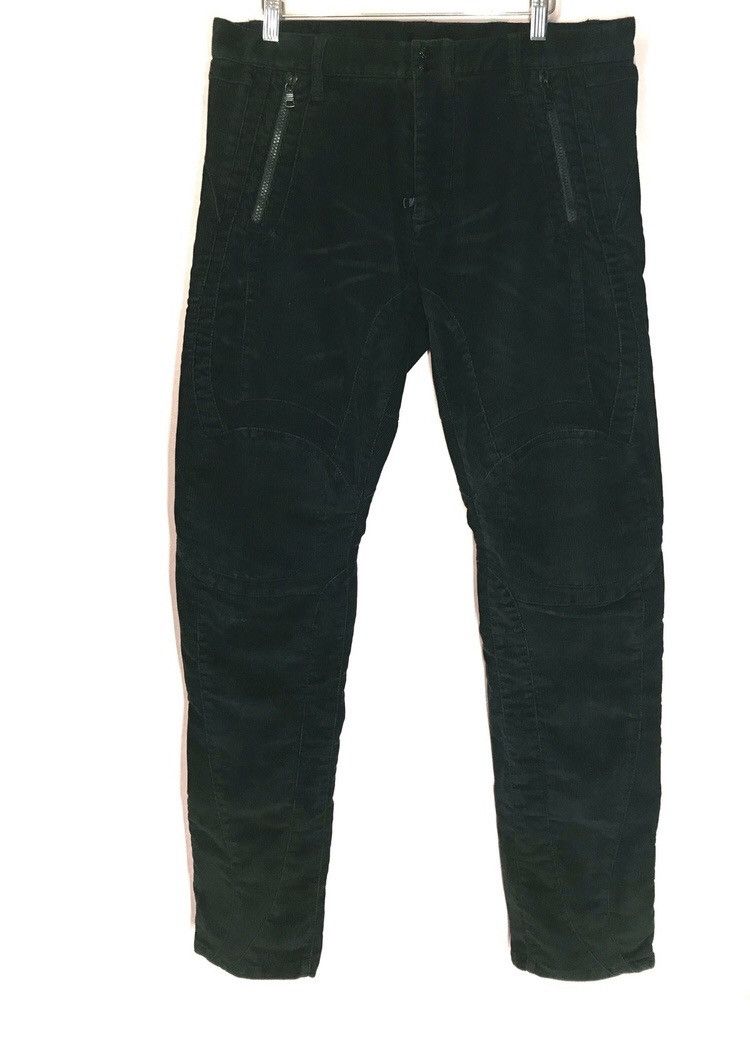 Armani Exchange AX Corduroy Black Pants Size US 33 - 2 Thumbnail