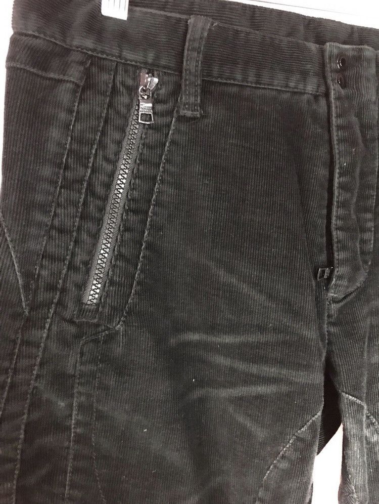 Armani Exchange AX Corduroy Black Pants Size US 33 - 4 Thumbnail