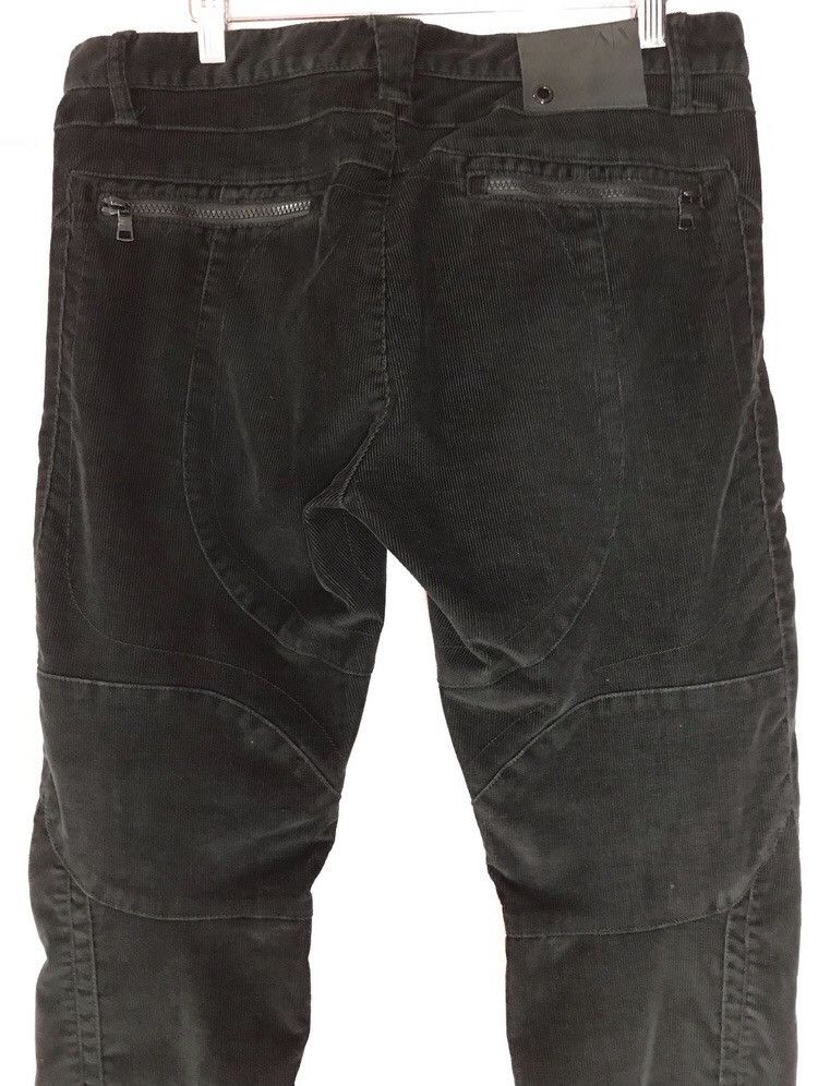 Armani Exchange AX Corduroy Black Pants Size US 33 - 6 Thumbnail