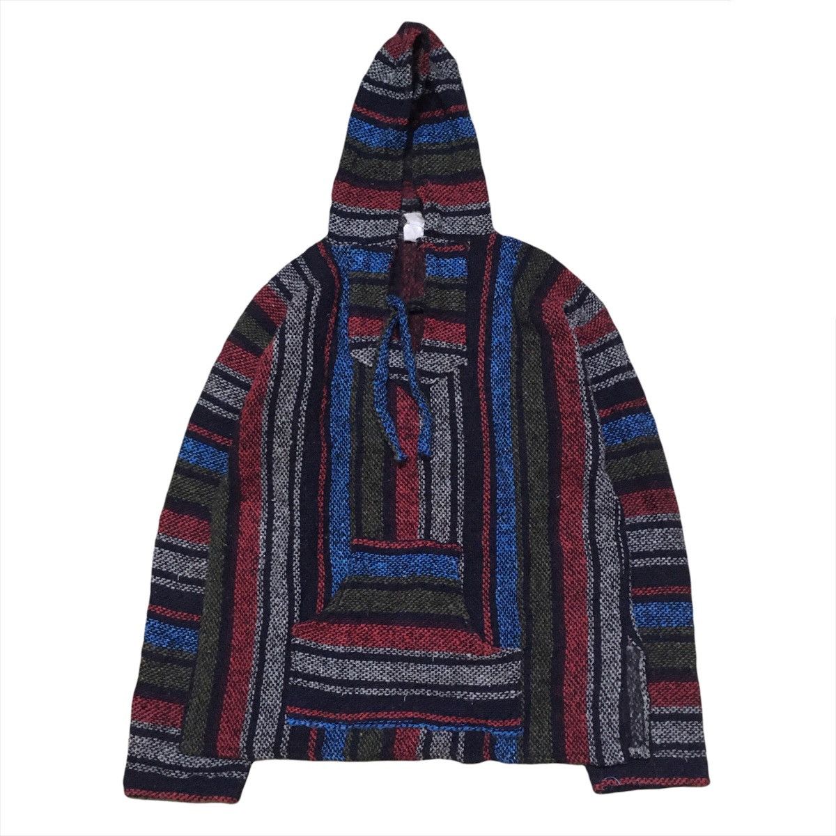 Vintage Knitwear Hoodie Hippies Style